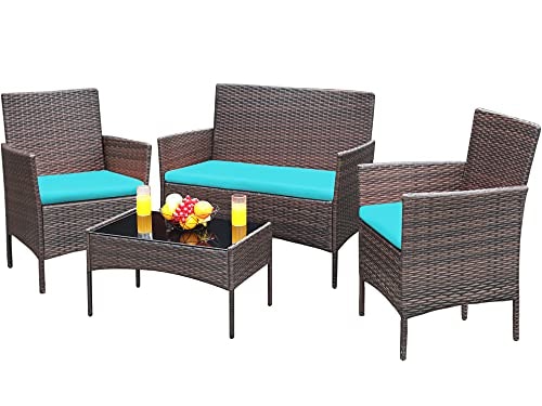 Greesum 4-Piece Patio Conversation Set: $134.99 Greesum 4-Piece Patio Conversation Set: $134.99