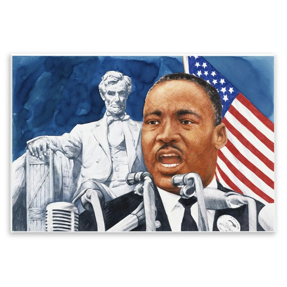 Wind River Studios American Speech Portrait Wall Plaque: $20.84