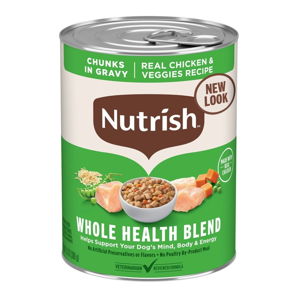 Rachael Ray Nutrish Real Chicken & Veggies Wet Dog Food 13-oz. Can: $2.39