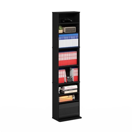 Furinno Jaya 9-Shelf Media Storage Cabinet: $35.63