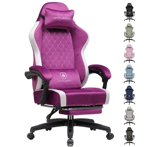 GTPLAYER Ergonomic Gaming Chair with Footrest: $94.76 GTPLAYER Ergonomic Gaming Chair with Footrest: $94.76