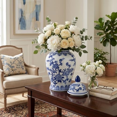18-Inch Ceramic Chinoiserie Ginger Jar: $52.99