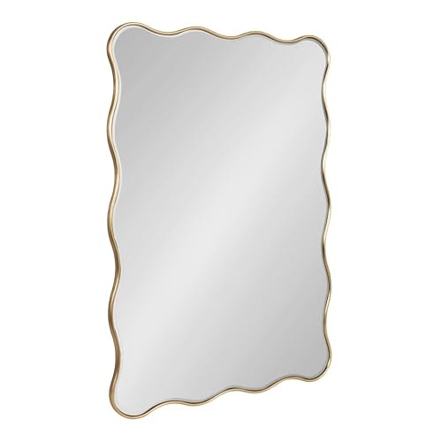 Kate and Laurel Viona 24" x 36" Scalloped Rectangle Mirror: $168.50 Kate and Laurel Viona 24" x 36" Scalloped Rectangle Mirror: $168.50