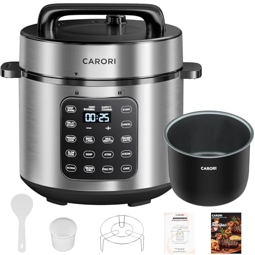 6-Quart 1,000W Programmable Electric Pressure Cooker: $67.95