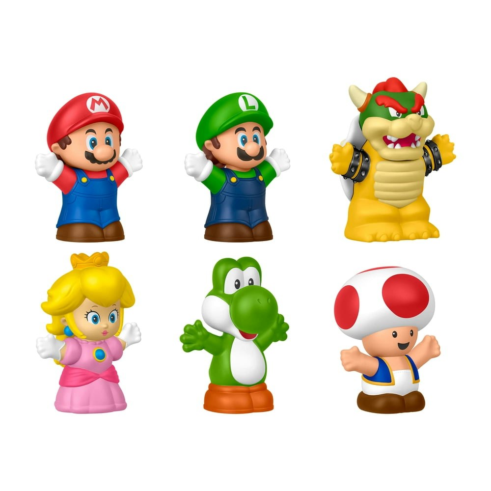 Fisher-Price Little People Mario Figure 6-Pack: $17.59 Fisher-Price Little People Mario Figure 6-Pack: $17.59