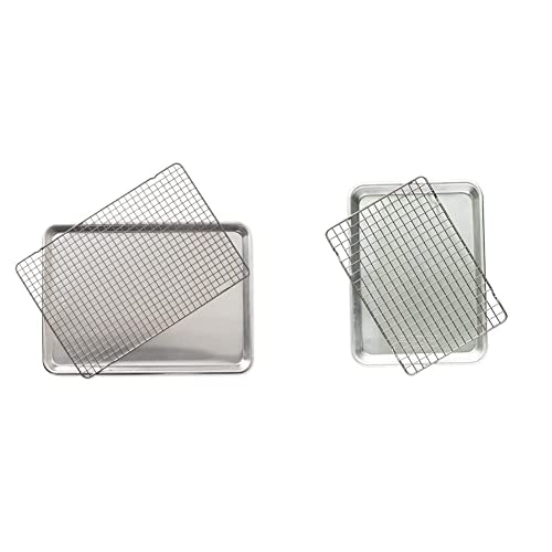 Nordic Ware Half and Quarter Sheet Baking Pan 2-Piece Set: $35.87 Nordic Ware Half and Quarter Sheet Baking Pan 2-Piece Set: $35.87