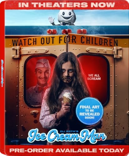 Ice Cream Man Limited Edition SteelBook 4K UHD Blu-ray: $64.95 Ice Cream Man Limited Edition SteelBook 4K UHD Blu-ray: $64.95