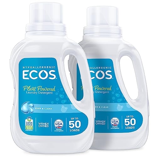 Ecos Free & Clear Liquid Laundry Detergent 50-Ounce 2-Pack: $9.99 Ecos Free & Clear Liquid Laundry Detergent 50-Ounce 2-Pack: $9.99