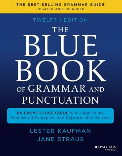 The Blue Book of Grammar and Punctuation: $10.91 The Blue Book of Grammar and Punctuation: $10.91