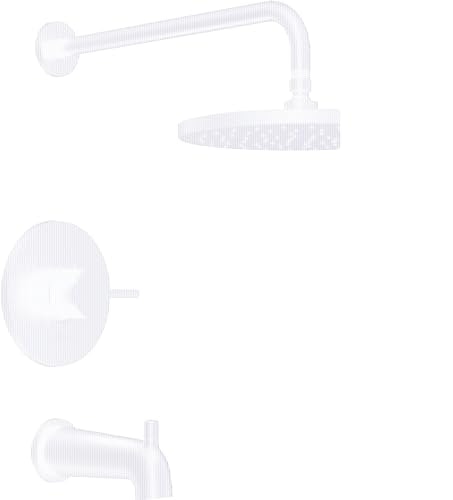 Delta Modern Round Single-Function Tub and Shower Trim Kit: $227.69 Delta Modern Round Single-Function Tub and Shower Trim Kit: $227.69