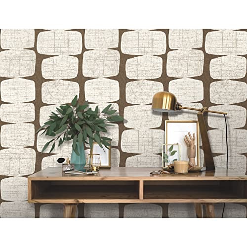 RoomMates Mid-Century Beads Peel and Stick Wallpaper: $32.49 RoomMates Mid-Century Beads Peel and Stick Wallpaper: $32.49