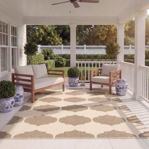Safavieh Courtyard Collection 9' x 12' Washable Area Rug: $145 Safavieh Courtyard Collection 9' x 12' Washable Area Rug: $145