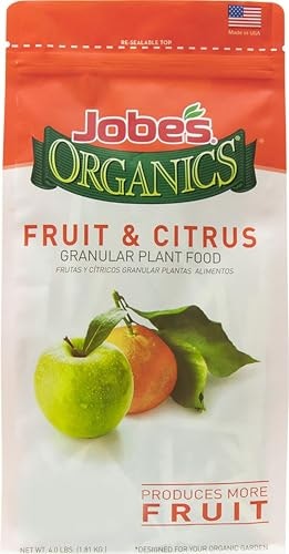 Jobe's Organics Fruit and Citrus Granular Fertilizer 4-lb Bag: $6.98 Jobe's Organics Fruit and Citrus Granular Fertilizer 4-lb Bag: $6.98