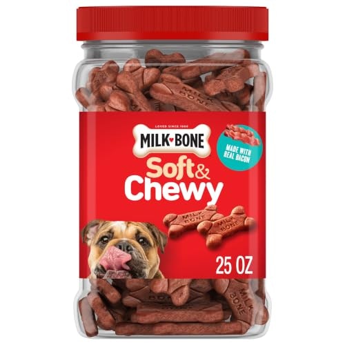Milk-Bone Soft & Chewy Bacon Dog Treats 25-oz. Canister: $12.97 Milk-Bone Soft & Chewy Bacon Dog Treats 25-oz. Canister: $12.97