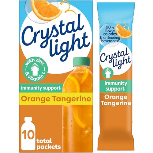 Crystal Light Immunity Orange Tangerine Drink Mix 10-Pack: $2.99 Crystal Light Immunity Orange Tangerine Drink Mix 10-Pack: $2.99