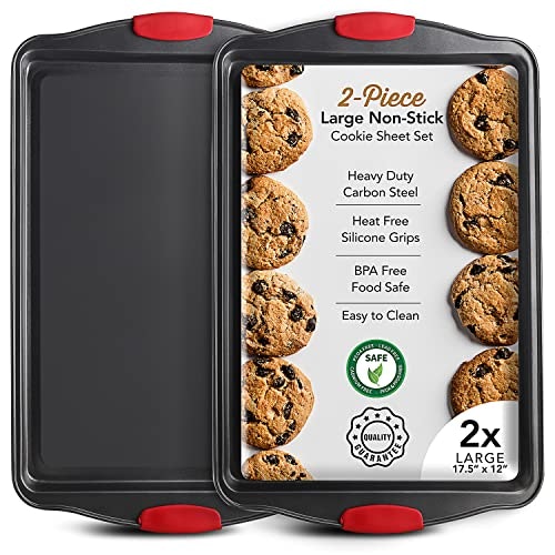 Eatex 2-Piece Nonstick Baking Sheet Set: $15.47