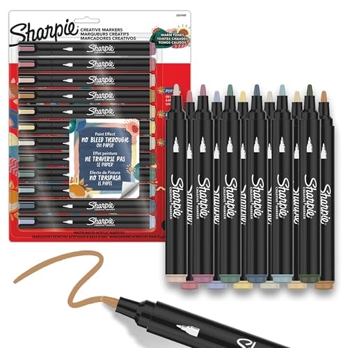 Sharpie Creative Water-Based Acrylic Markers 12-Pack: $14.21 Sharpie Creative Water-Based Acrylic Markers 12-Pack: $14.21