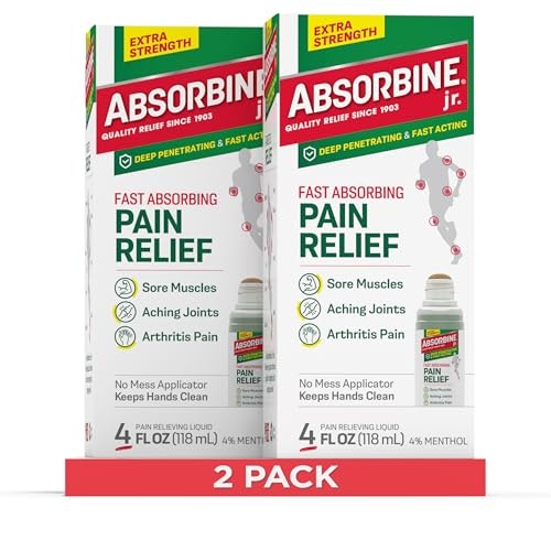 Absorbine Jr. Maximum-Strength Pain Relieving Liquid 2-Pack: $13.57 Absorbine Jr. Maximum-Strength Pain Relieving Liquid 2-Pack: $13.57