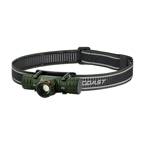 Coast XPH30R 1,500-Lumen Rechargeable Dual Power Headlamp: $47.34