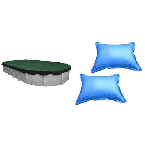 Pool Mate 12x18-Foot Above Ground Winter Pool Cover w/ Pillows: $21.89