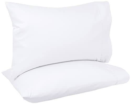 Amazon Basics 400 Thread Count Cotton Pillowcase 2-Pack: $8.84 Amazon Basics 400 Thread Count Cotton Pillowcase 2-Pack: $8.84