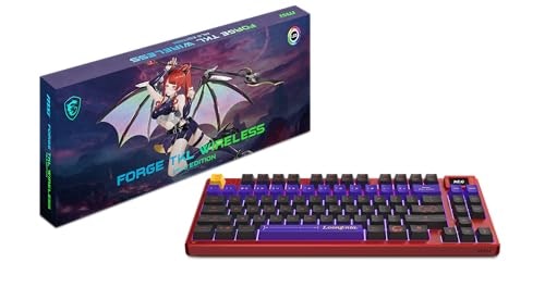 MSI Forge TKL Wireless Mechanical Keyboard: $68.62 MSI Forge TKL Wireless Mechanical Keyboard: $68.62