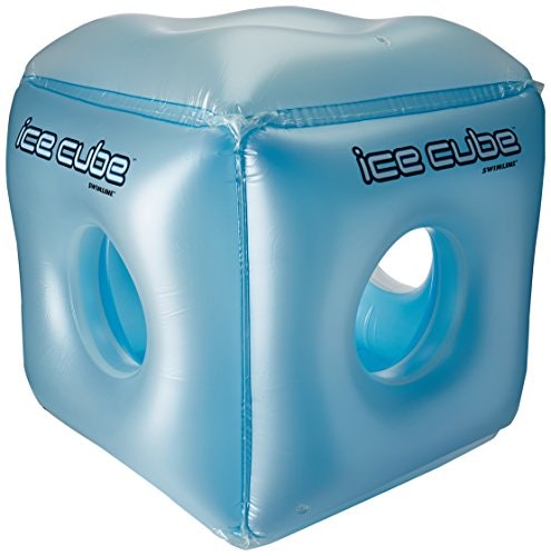 Swimline 49-Inch Ice Cube Inflatable Pool Island Float: $19.59 Swimline 49-Inch Ice Cube Inflatable Pool Island Float: $19.59