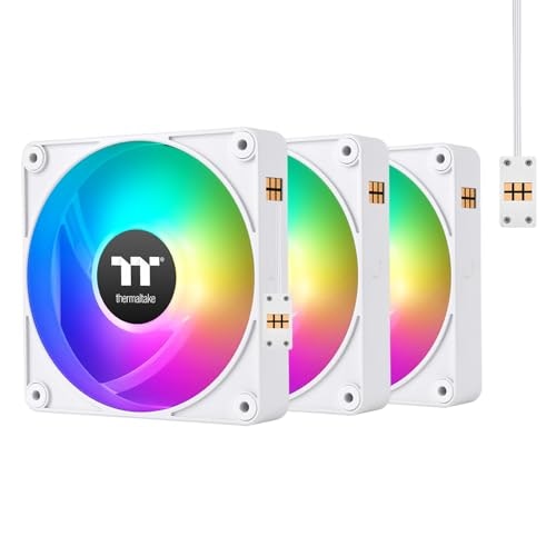 Thermaltake CT120 EX ARGB Reverse 120mm Case Fan 3-Pack: $49.99