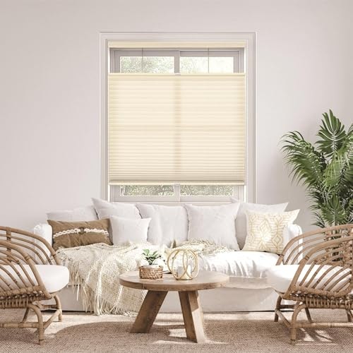 Dez Furnishings 30.5\" x 54\" Cordless Light Filtering Cellular Shade: $55.46 Dez Furnishings 30.5\" x 54\" Cordless Light Filtering Cellular Shade: $55.46