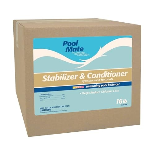 Pool Mate 16-Pound Pool Stabilizer and Conditioner: $27.87 Pool Mate 16-Pound Pool Stabilizer and Conditioner: $27.87