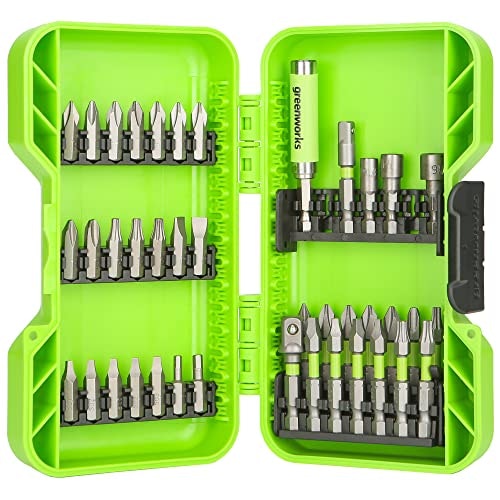 Greenworks 40-Piece Impact Rated Driving Bit Set: $6.99