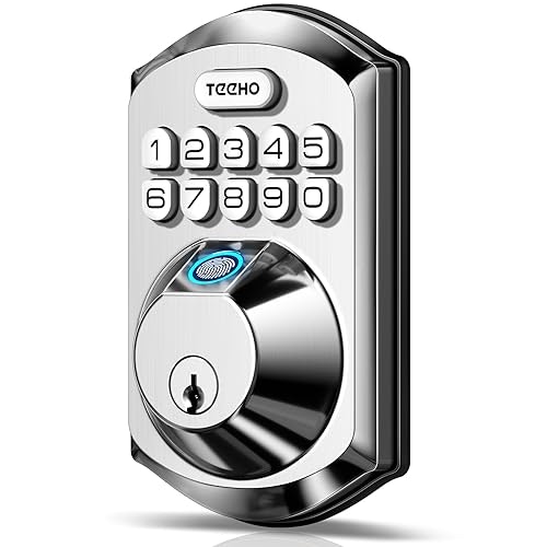 Teeho TE002 Fingerprint Keypad Deadbolt: $41.79 Teeho TE002 Fingerprint Keypad Deadbolt: $41.79