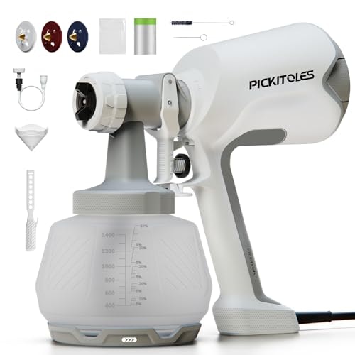 Pickitoles 1,400ML HVLP Electric Paint Sprayer: $44.99 Pickitoles 1,400ML HVLP Electric Paint Sprayer: $44.99