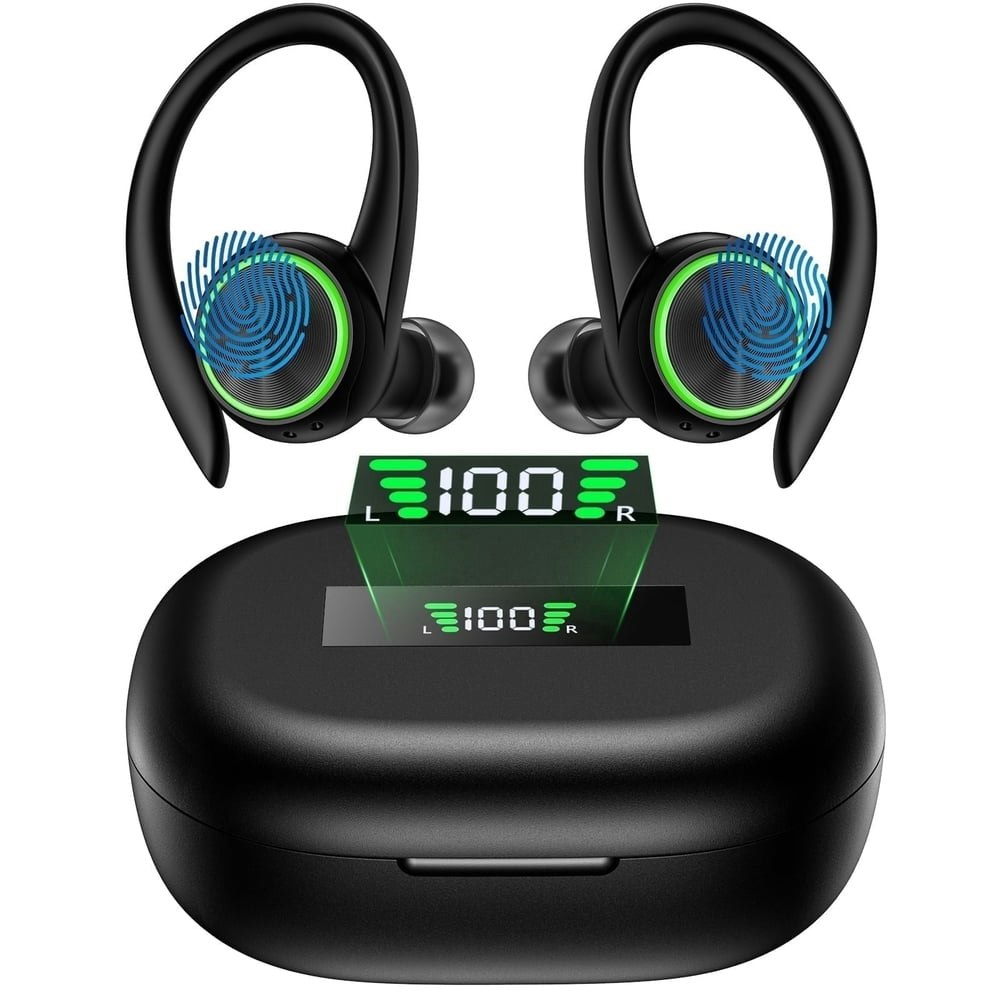 Hoey Wireless Earhook Earbuds: $14.99 Hoey Wireless Earhook Earbuds: $14.99