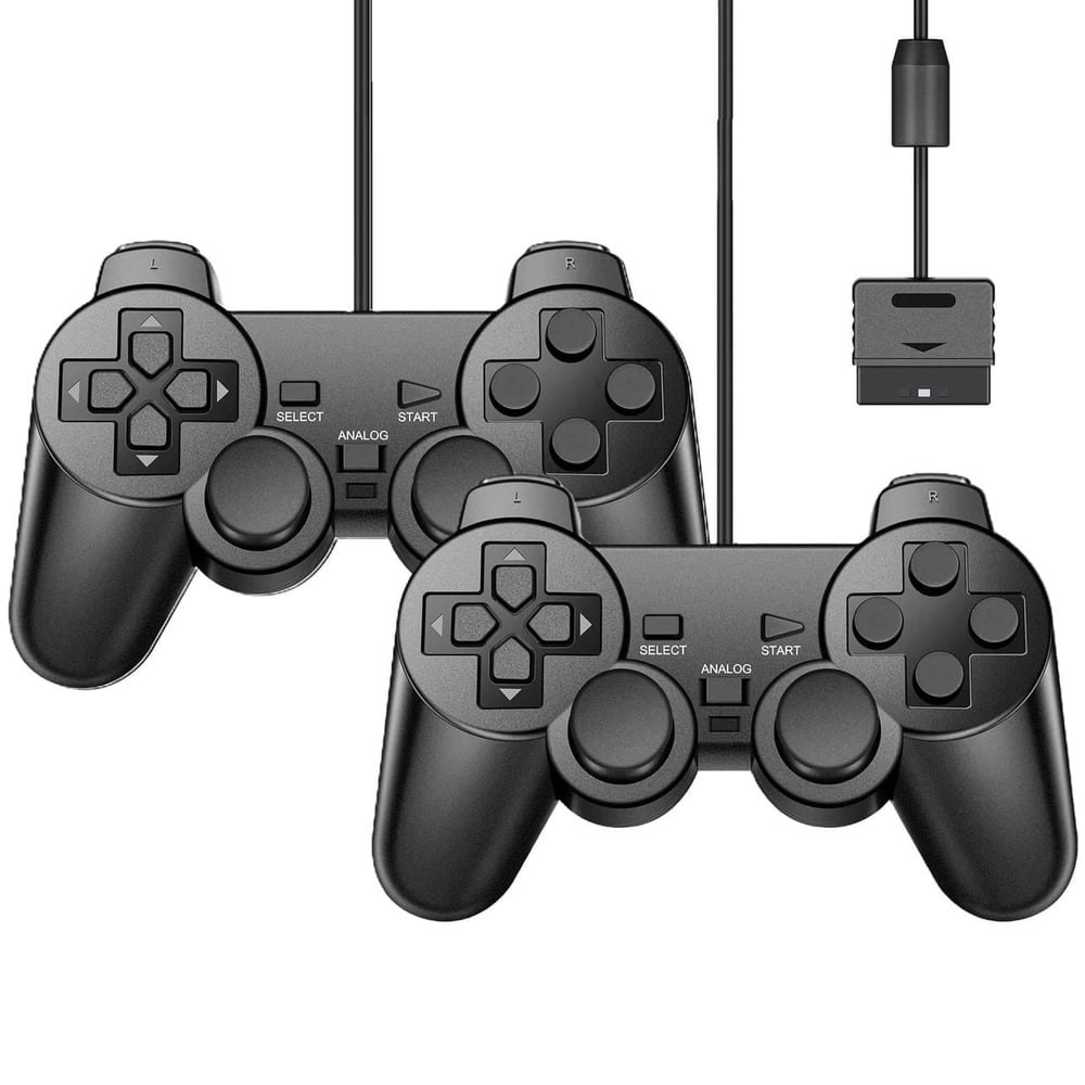 RetroFam Wired Controller for PlayStation 2 2-Pack: $19.97 RetroFam Wired Controller for PlayStation 2 2-Pack: $19.97