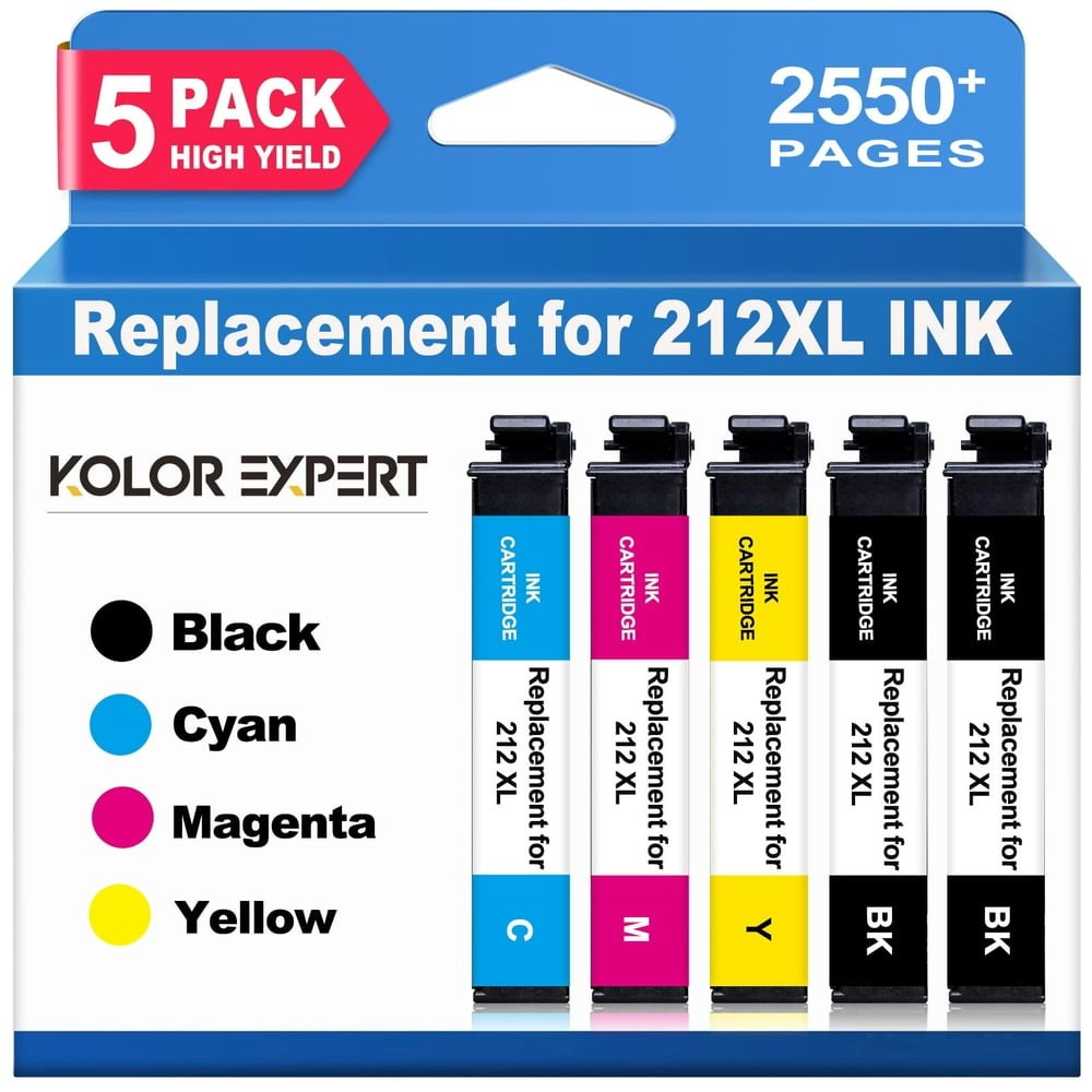 Epson 212XL Ink Cartridge 5-Pack: $18.27 Epson 212XL Ink Cartridge 5-Pack: $18.27