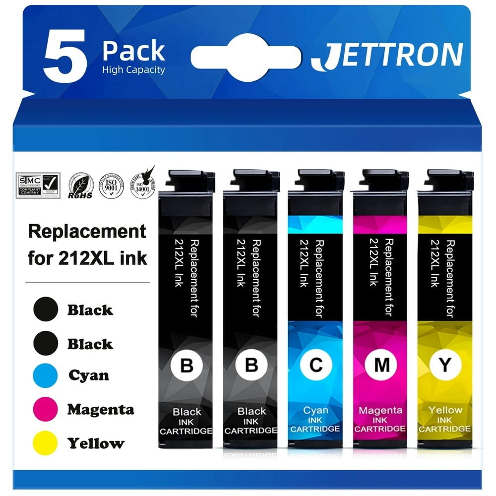 Epson 212XL Ink Cartridge 5-Pack: $18.27 Epson 212XL Ink Cartridge 5-Pack: $18.27