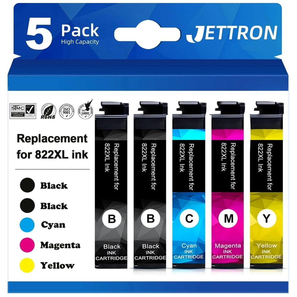 Epson 822XL Ink Cartridge Replacement: $30.68 Epson 822XL Ink Cartridge Replacement: $30.68