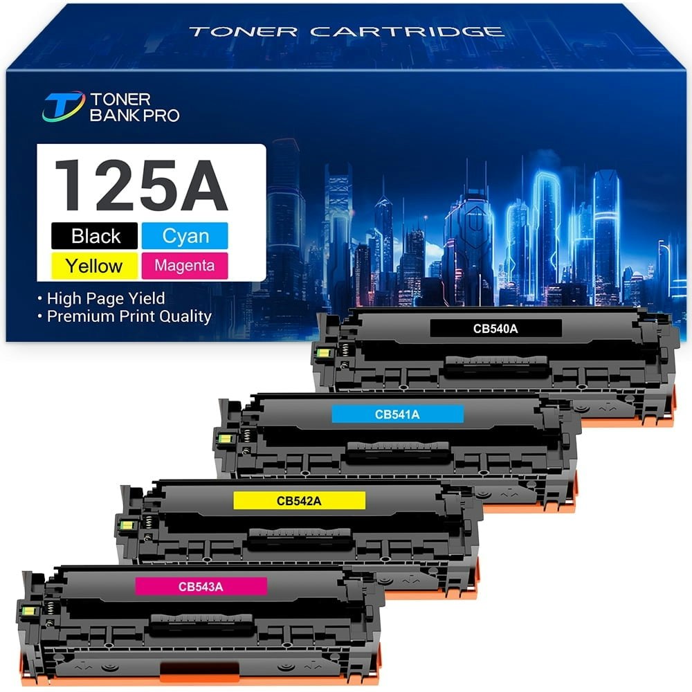 125A Toner Cartridge 4-Pack: $40.29 125A Toner Cartridge 4-Pack: $40.29