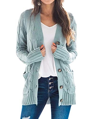 Goranbon Women's Cable Knit Cardigan Sweater: $33.99 Goranbon Women's Cable Knit Cardigan Sweater: $33.99