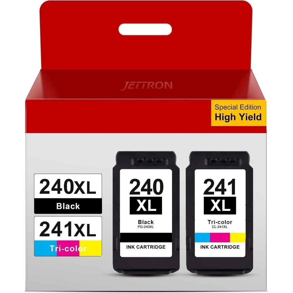Canon 240XL and 241XL Ink Cartridge 2-Pack: $33.89 Canon 240XL and 241XL Ink Cartridge 2-Pack: $33.89