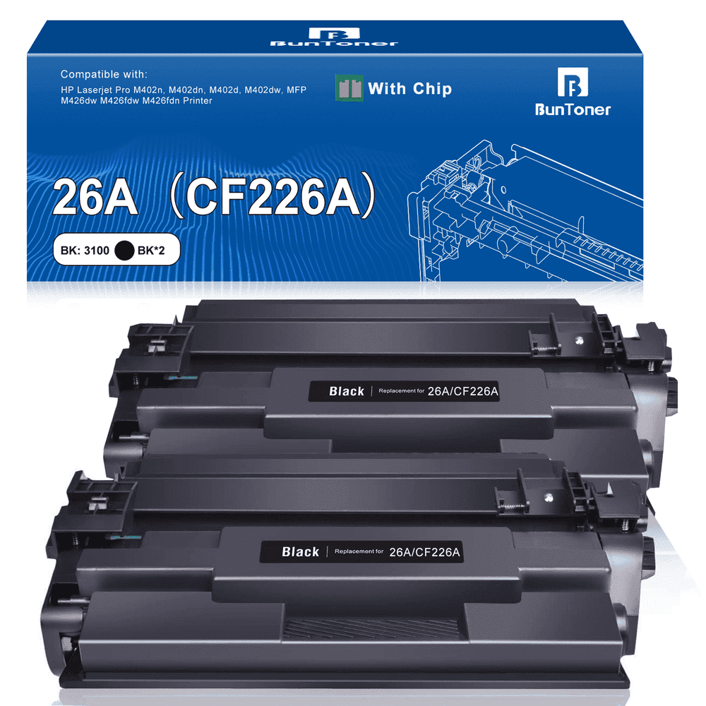 HP 26A CF226A Toner Cartridge 2-Pack: $22.65 HP 26A CF226A Toner Cartridge 2-Pack: $22.65