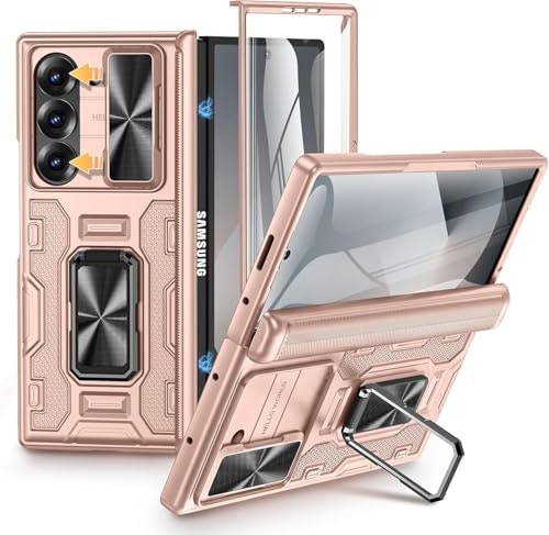 Vego Galaxy Z Fold 6 Case with Hinge Protection and Screen Protector: $25.49