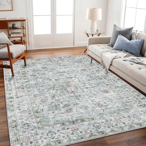 Champlant 6'x9' Vintage Traditional Area Rug: $39.99 Champlant 6'x9' Vintage Traditional Area Rug: $39.99