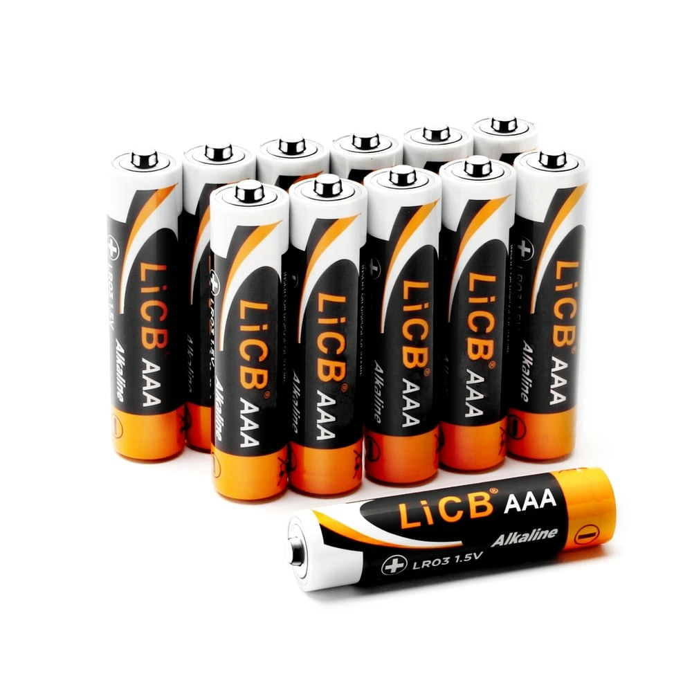 LiCB 1.5V AAA Alkaline Batteries 12-Pack: $7.99 LiCB 1.5V AAA Alkaline Batteries 12-Pack: $7.99
