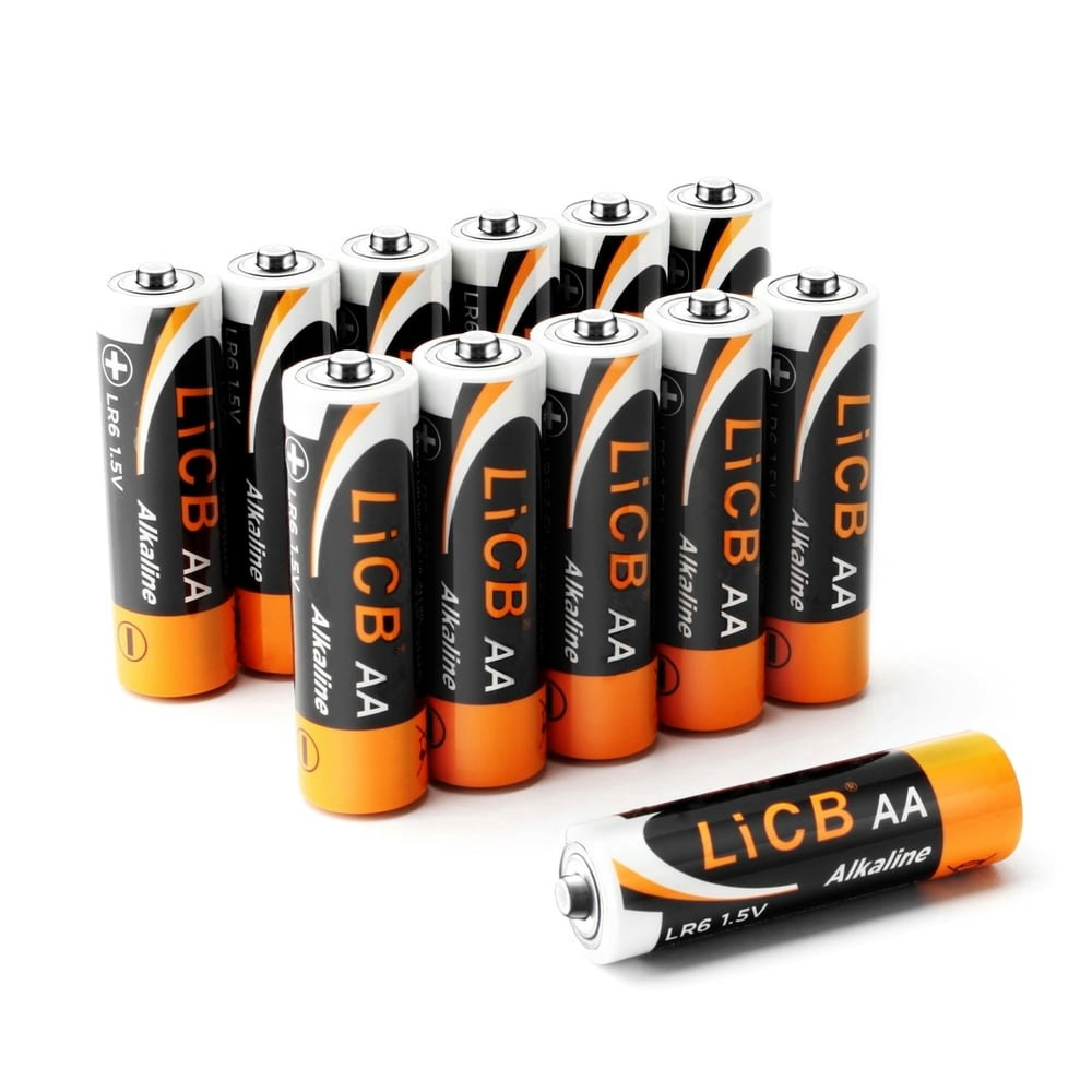 LiCB AA Alkaline Batteries 12-Pack: $8.99 LiCB AA Alkaline Batteries 12-Pack: $8.99