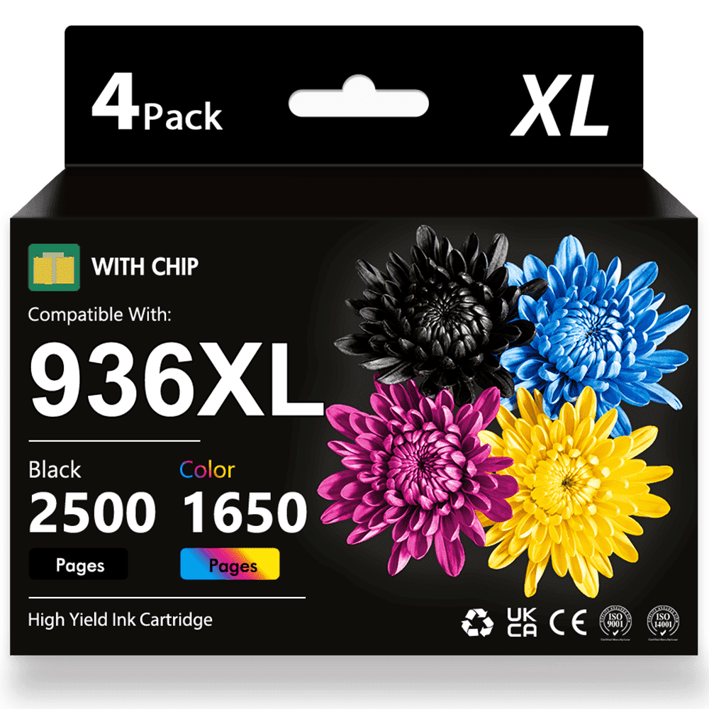 936XL Ink Cartridge 4-Pack: $58.89 936XL Ink Cartridge 4-Pack: $58.89