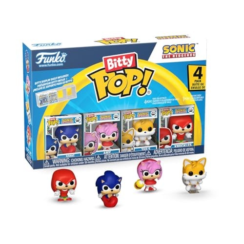 Funko Bitty Pop! Sonic the Hedgehog 4-Pack: $14.88