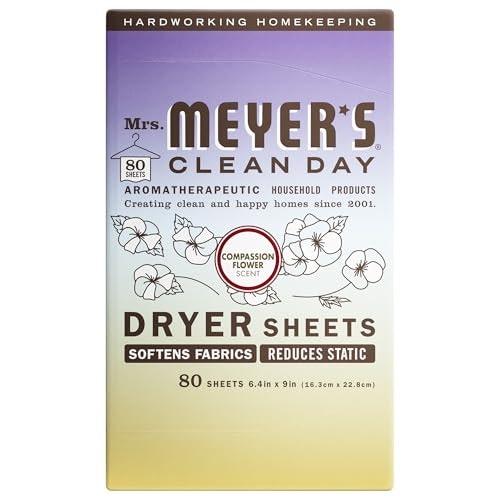 Mrs. Meyer's Clean Day Dryer Sheets 80-Count: $8.99 Mrs. Meyer's Clean Day Dryer Sheets 80-Count: $8.99
