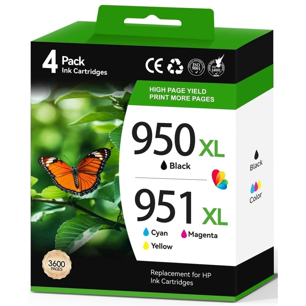 950XL and 951XL Ink Cartridge Combo Pack: $15.86 950XL and 951XL Ink Cartridge Combo Pack: $15.86